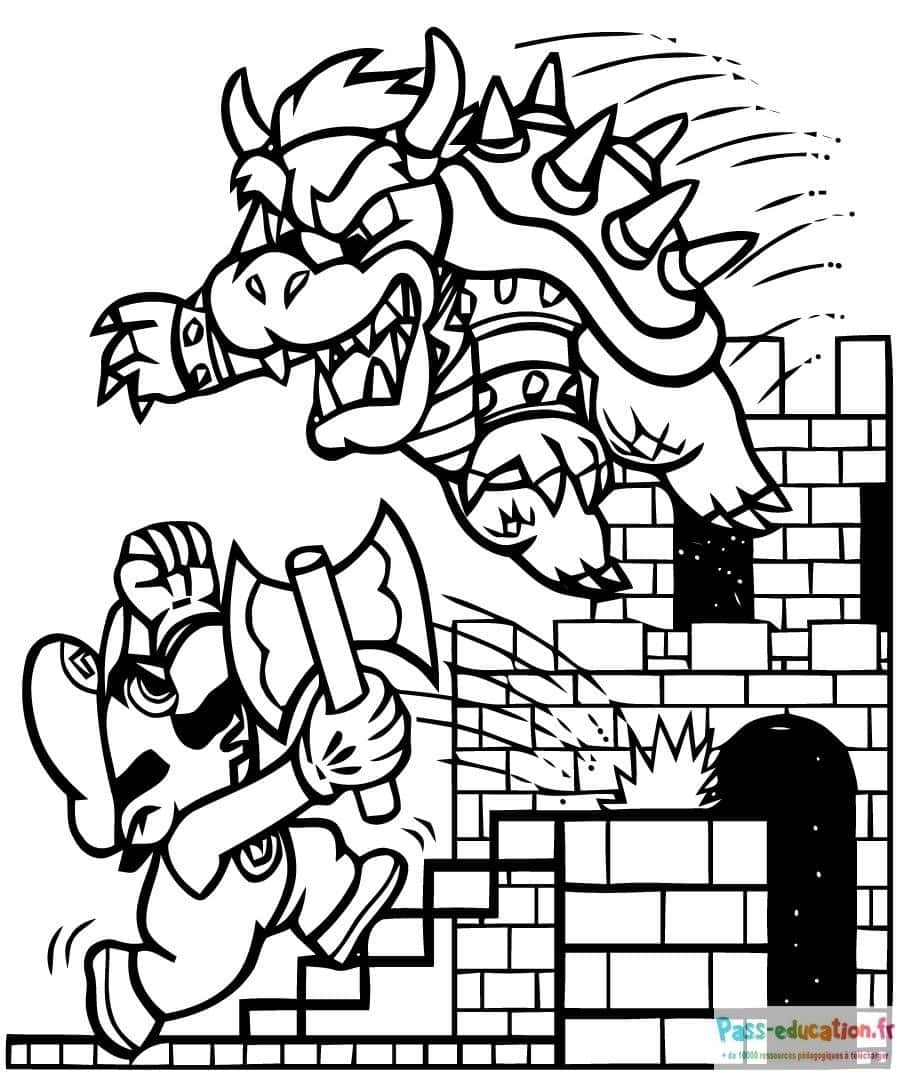 Bowser contre Mario