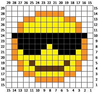 Visage souriant