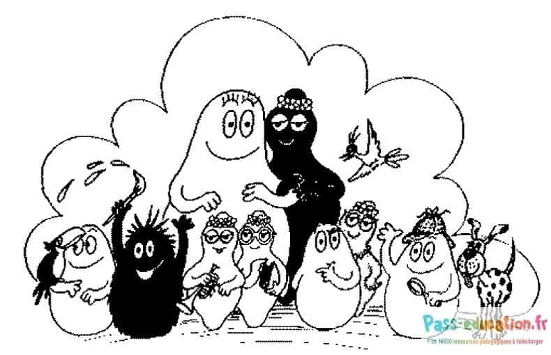 Famille Barbapapa