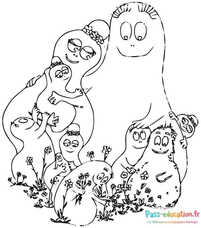 Famille Barbapapa