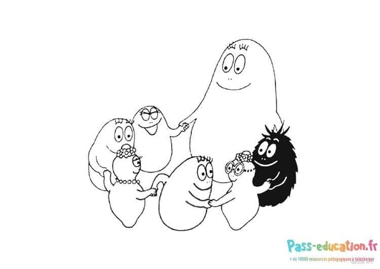 Famille Barbapapa