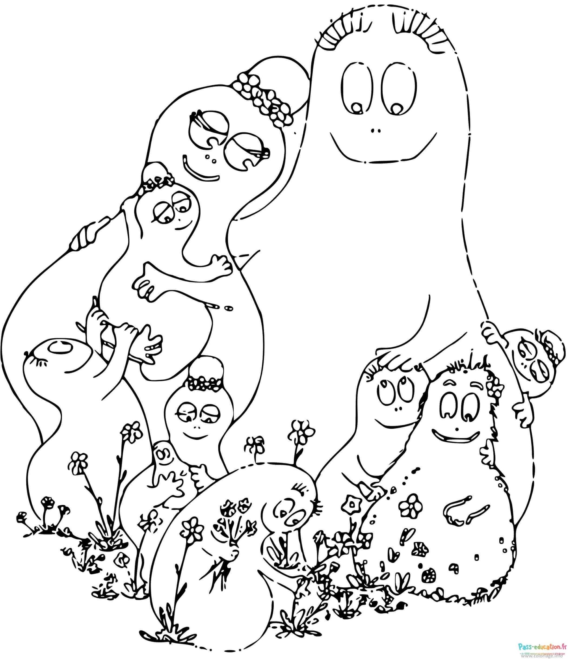 Famille Barbapapa