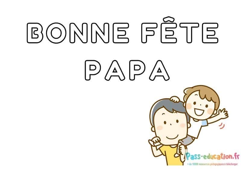 Bonne fête Papa