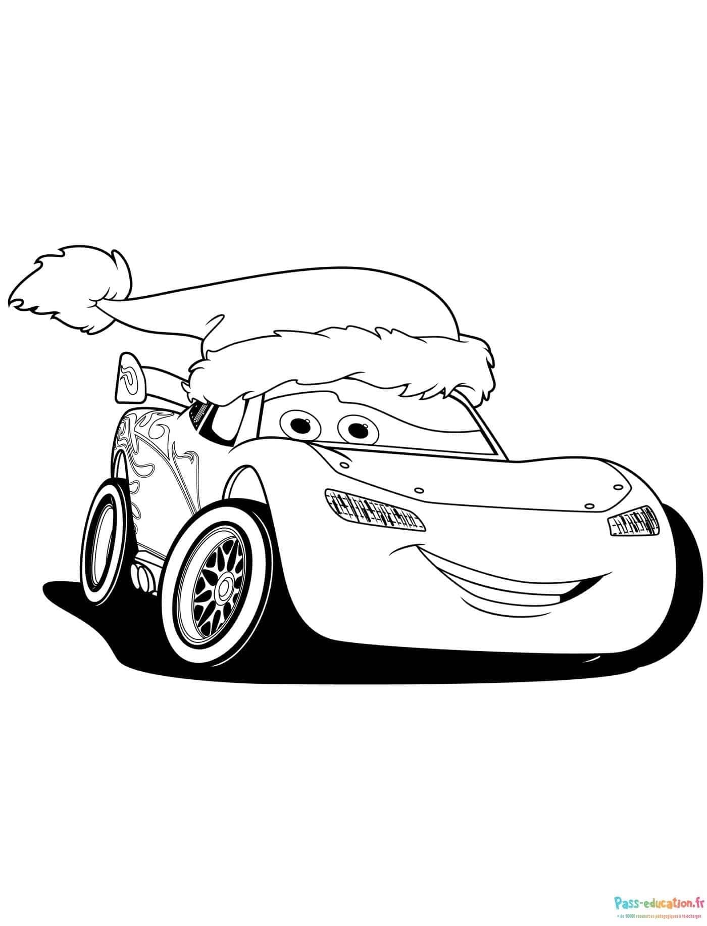 Flash McQueen Noël