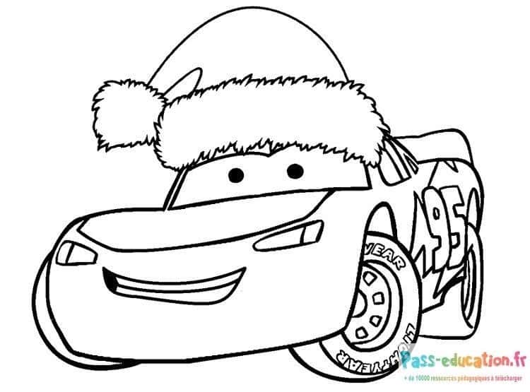 Flash McQueen Noël