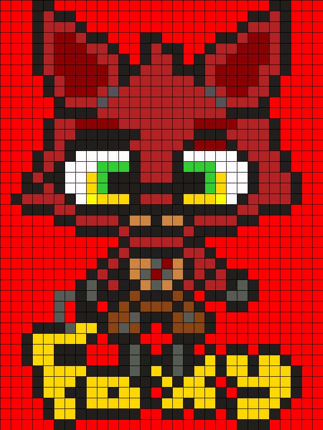 Foxy Pixel Art