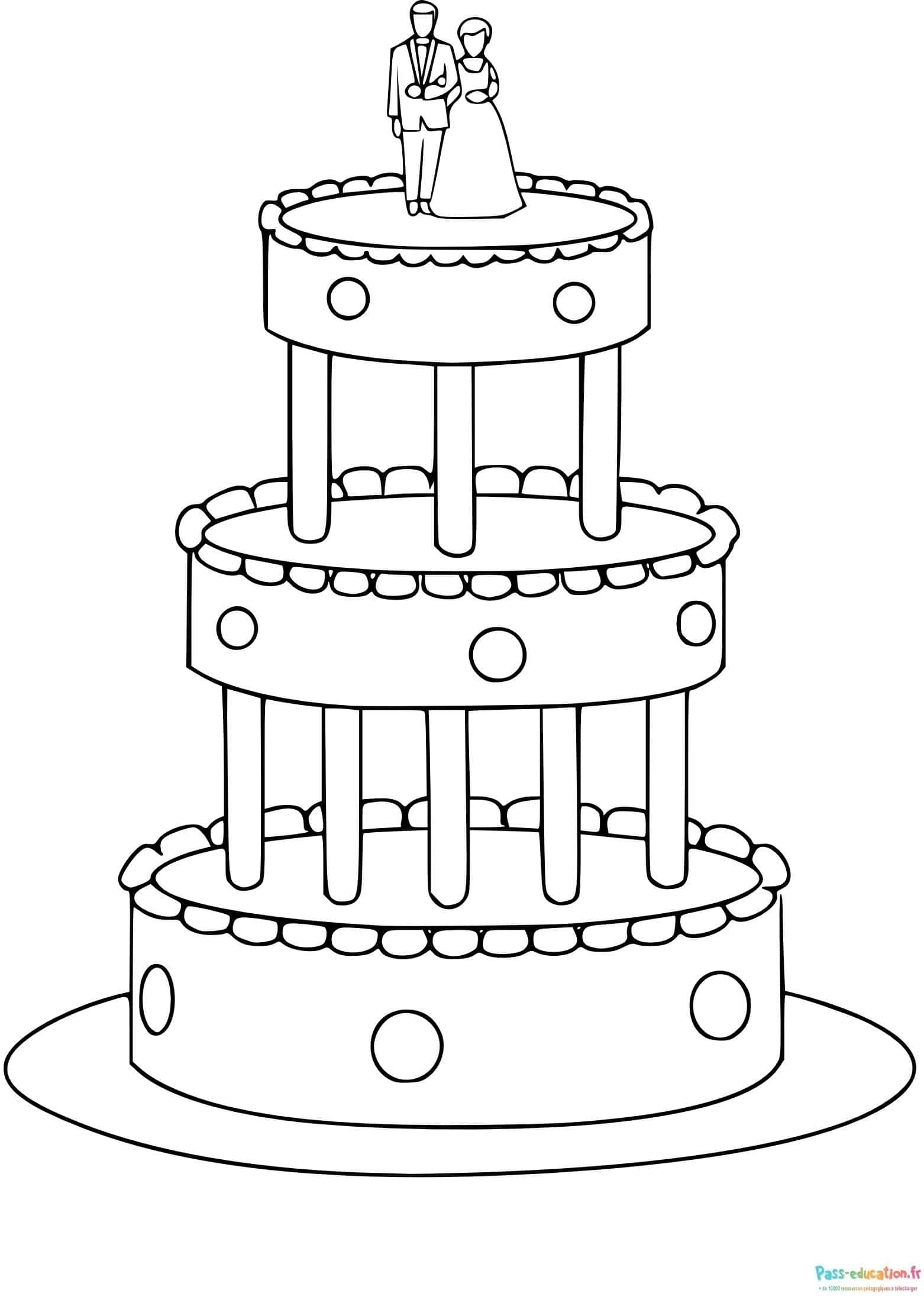 Gâteau de mariage