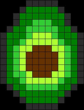 Avocat pixelisé