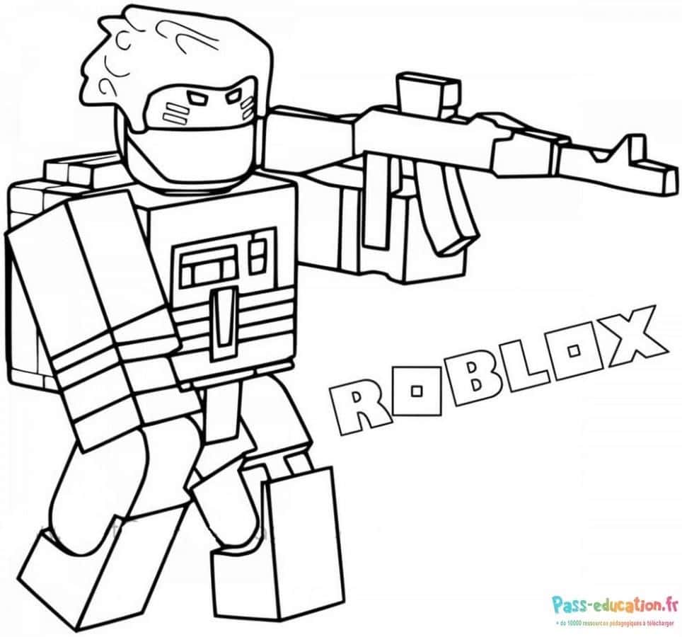 Roblox guerrier