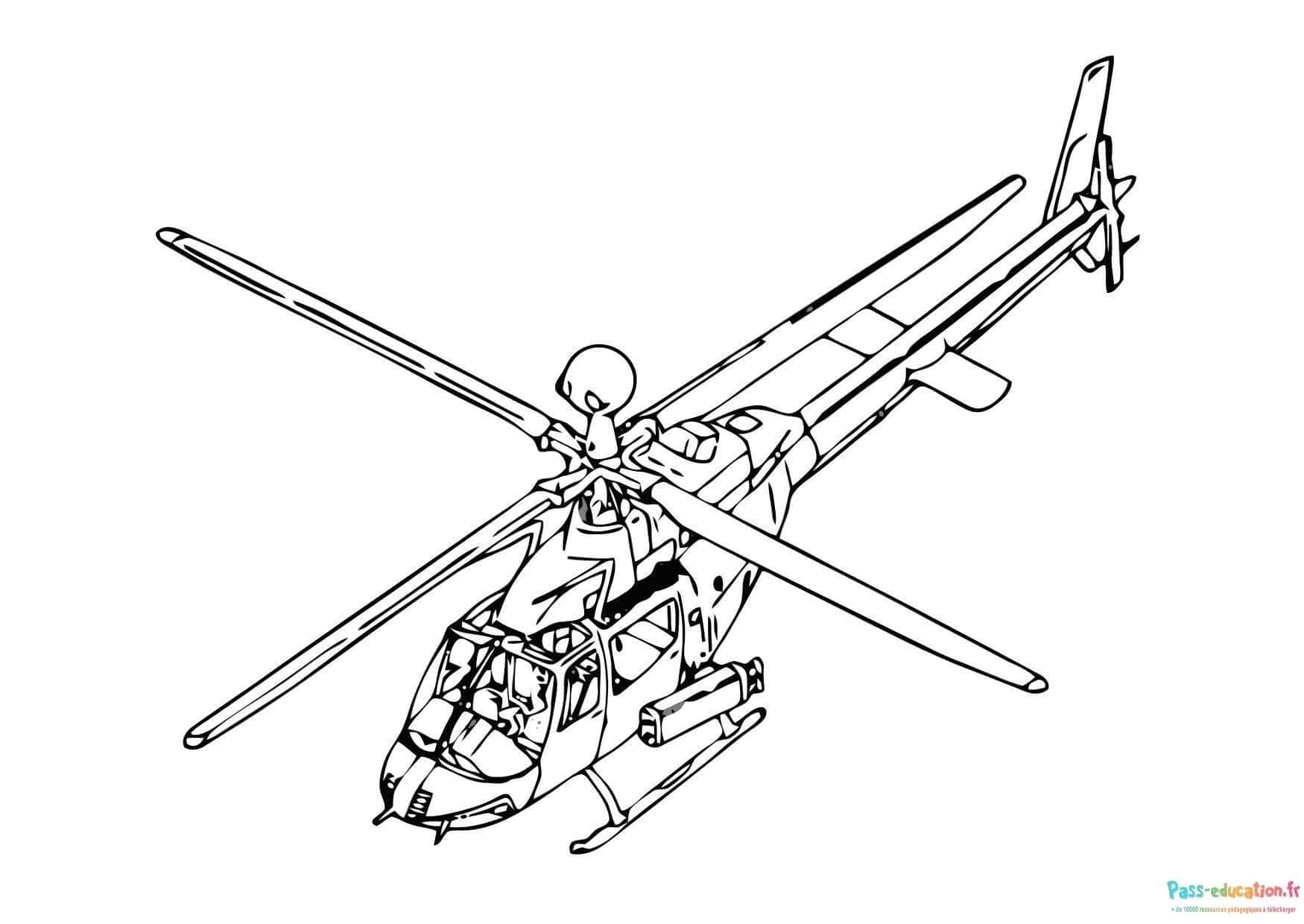 Hélicoptère de secours