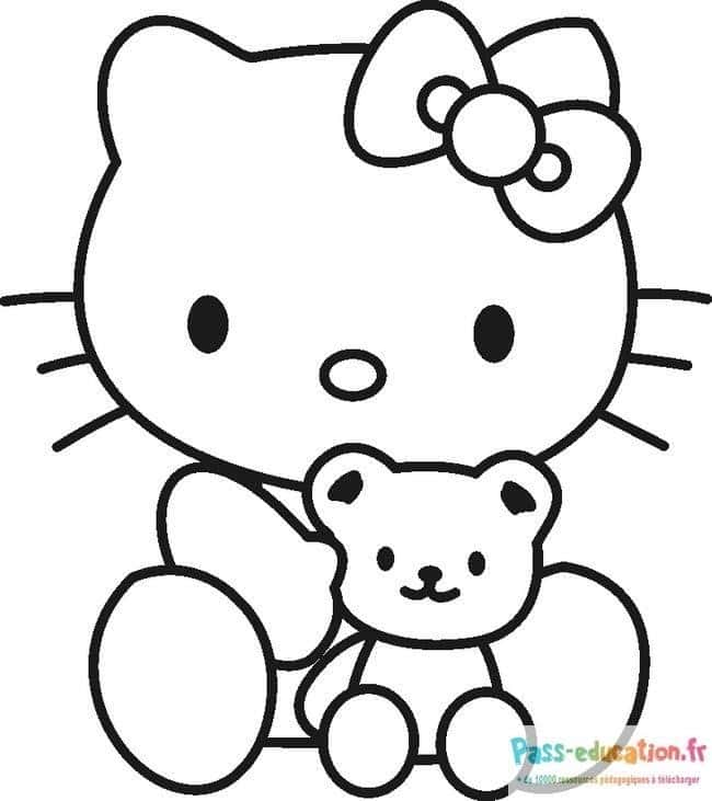 Hello Kitty et ours