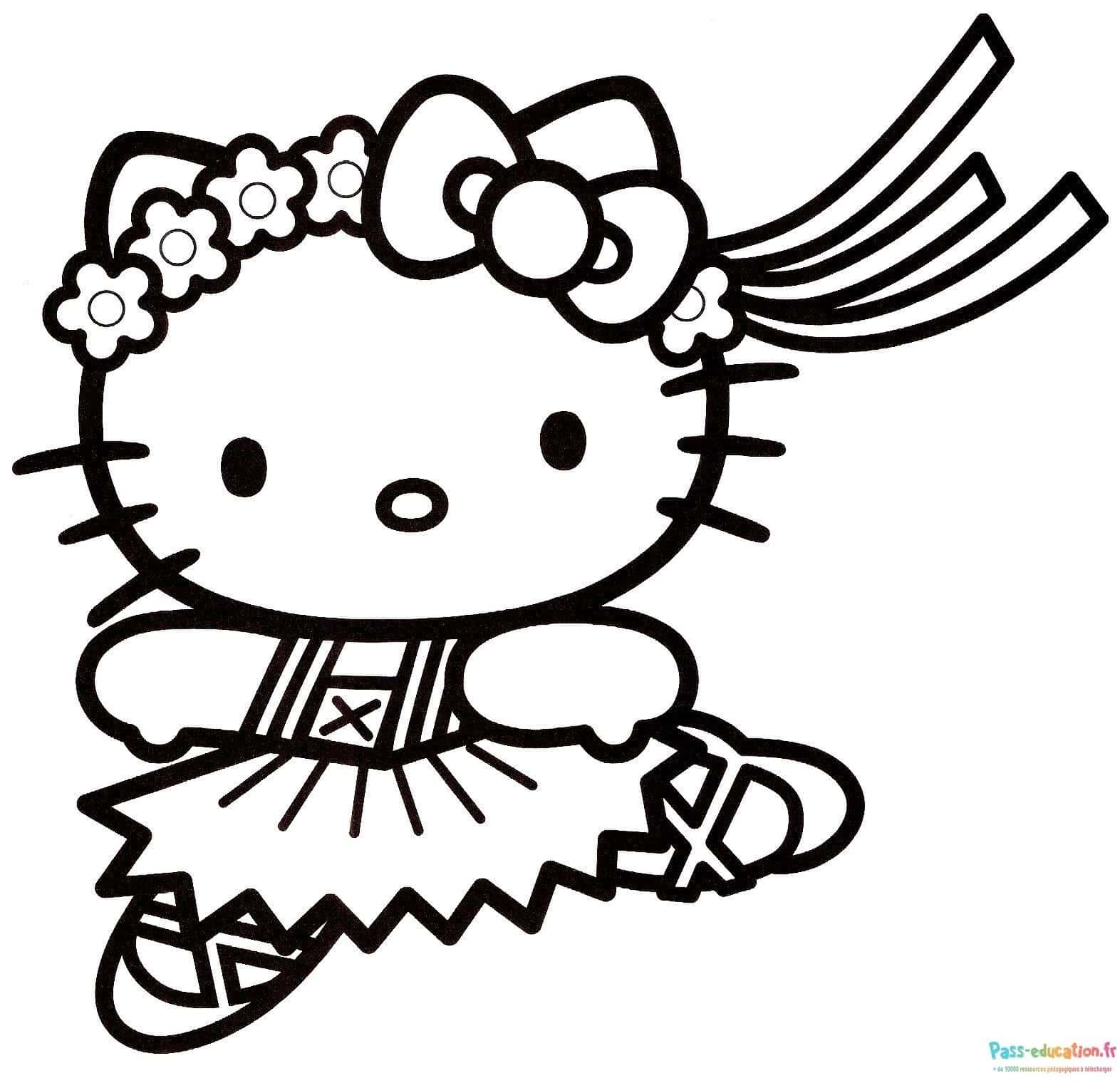 Hello Kitty sportive