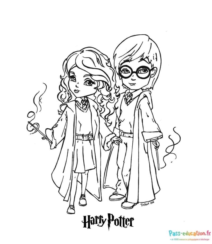 Hermione et ami