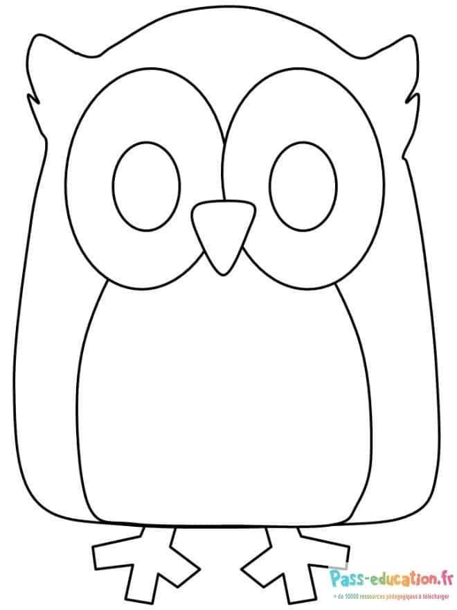 Dessin hibou