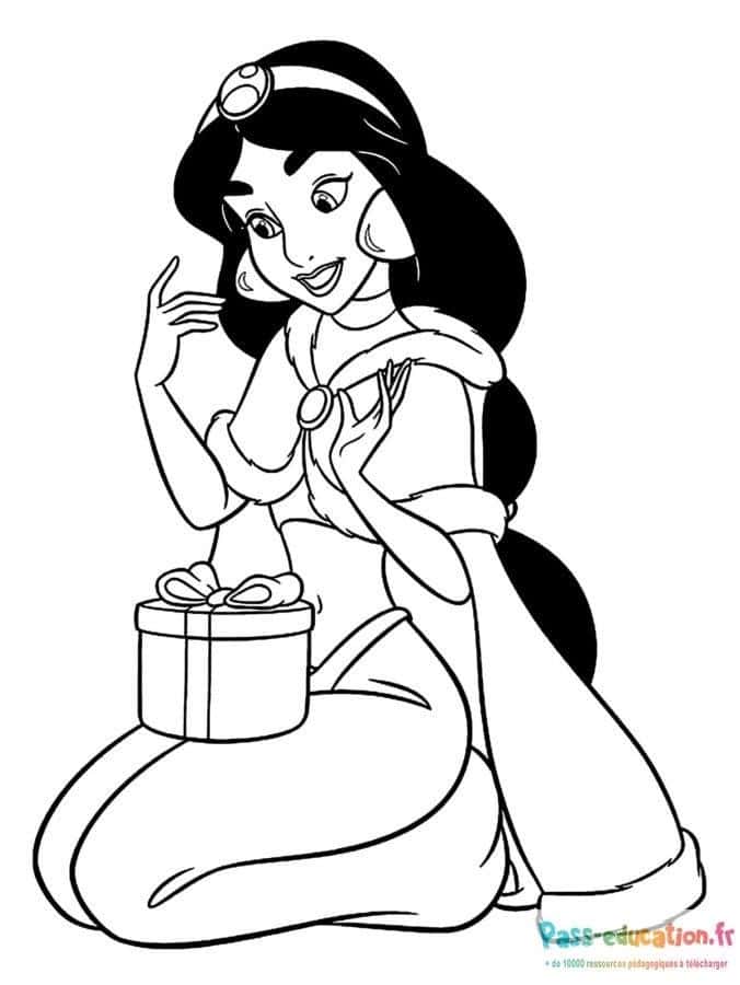 Jasmine avec cadeau