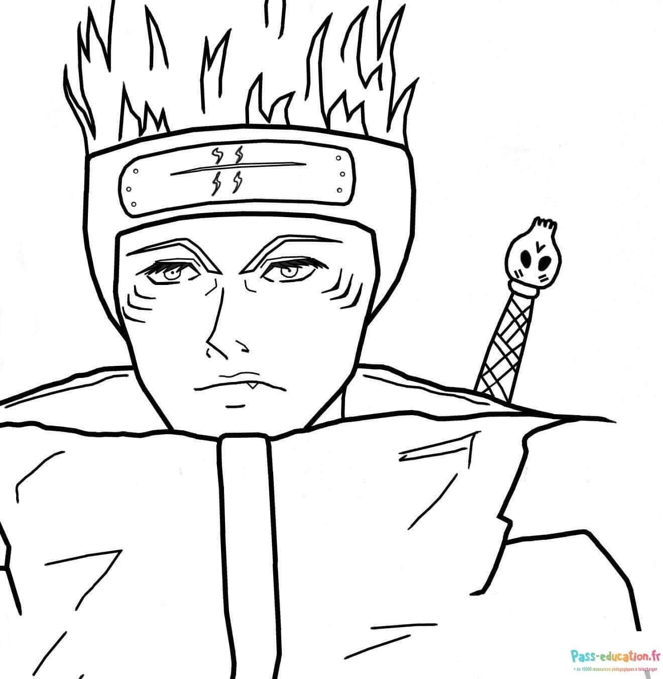 Kakashi avec flamme