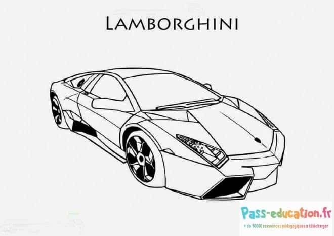 Lamborghini stylisée