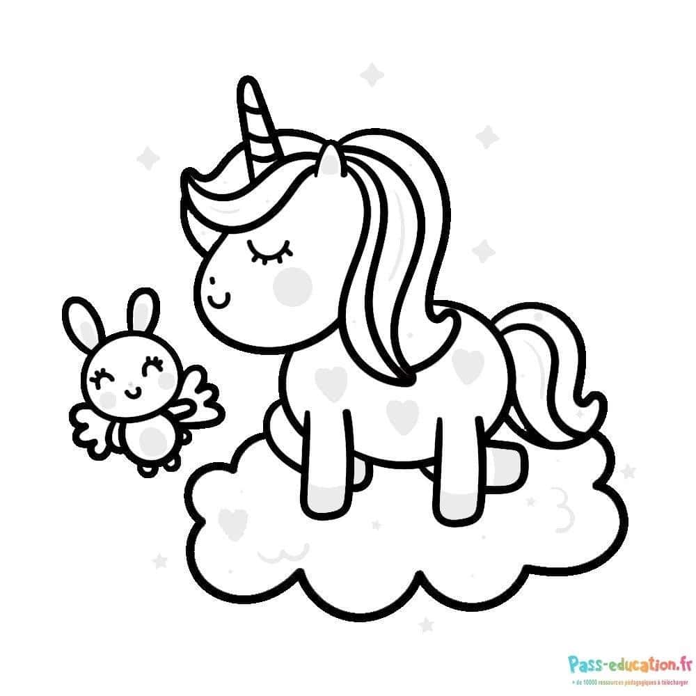 Licorne et lapin