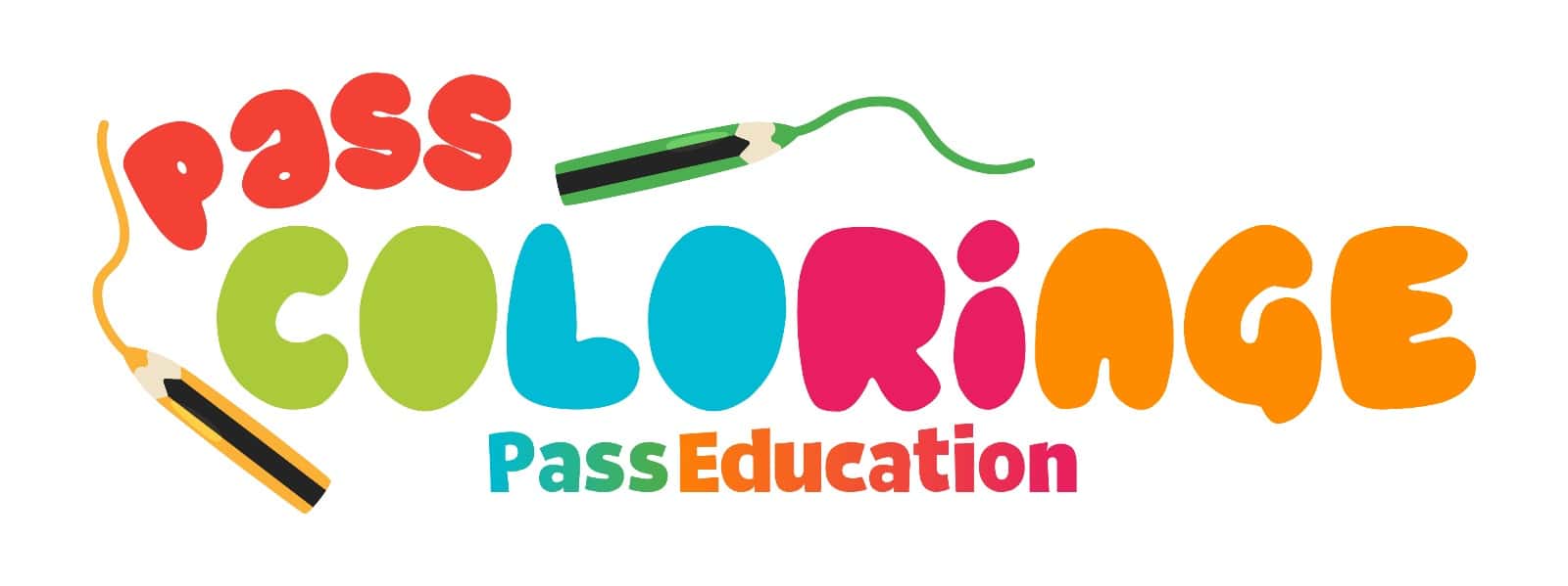 Logo Coloriage gratuit Pass-Education