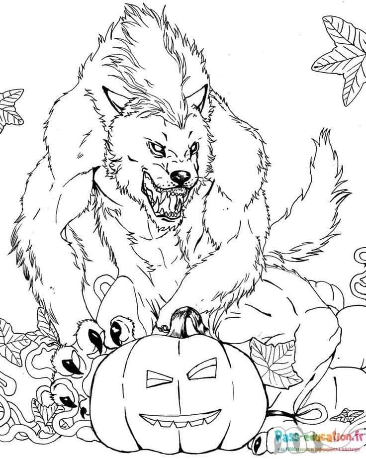 Loup-Garou Halloween