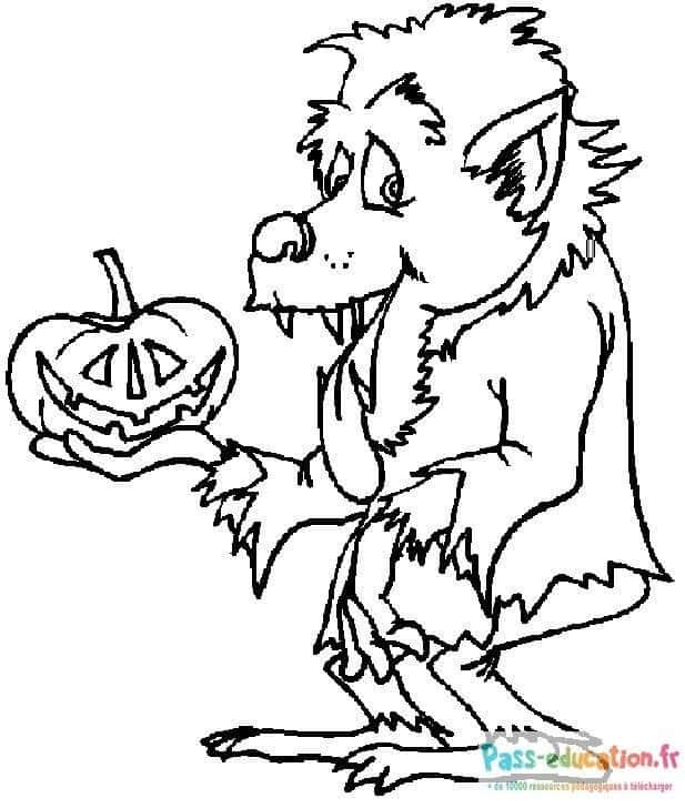 Loup-garou Halloween