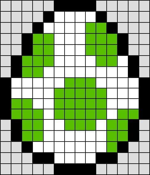 Luigi Pixel Art