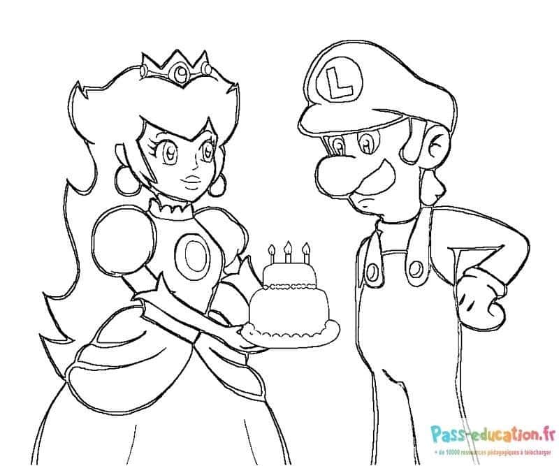 Luigi et la princesse