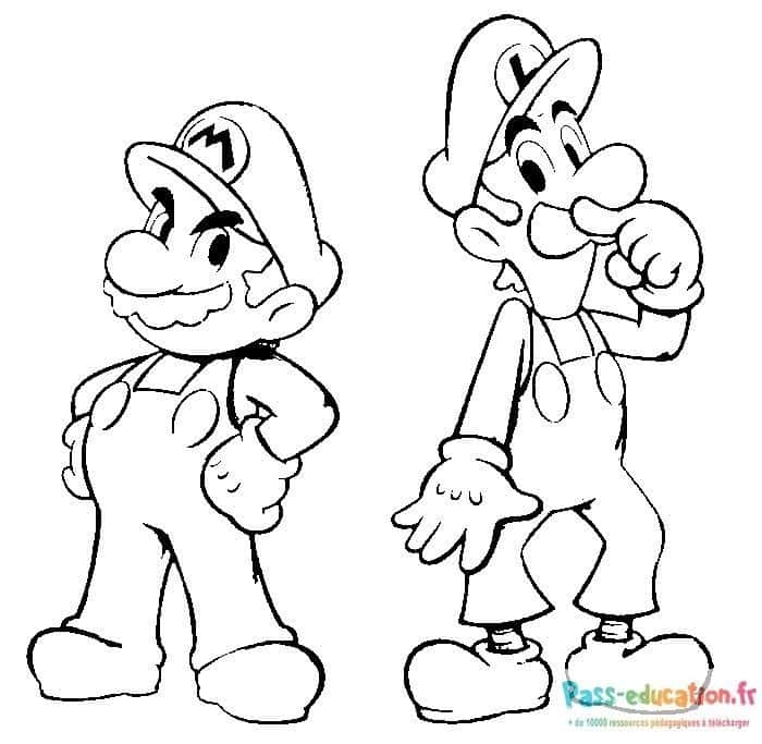 Luigi et Mario