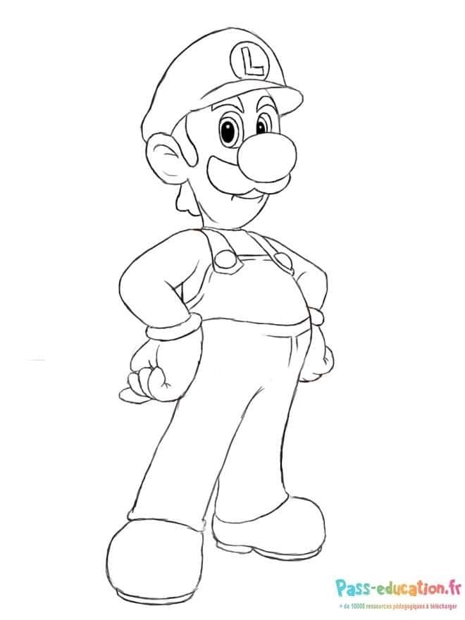 Luigi debout