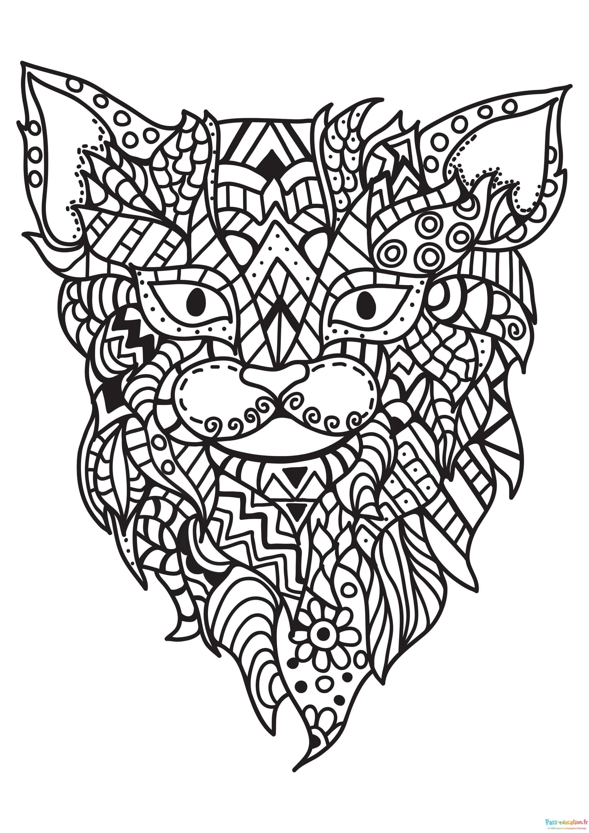 Mandala de chat