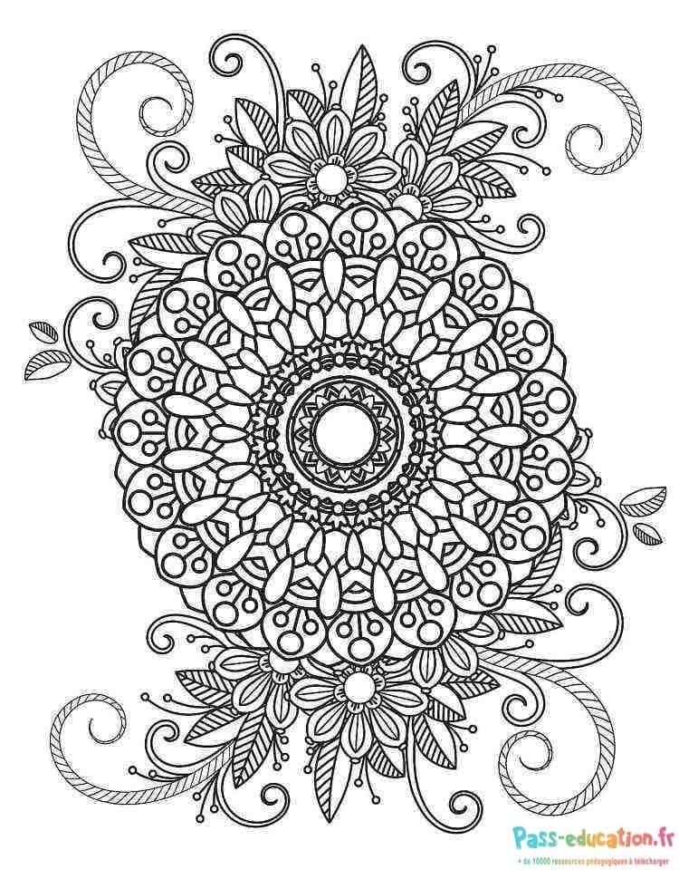 Mandala floral