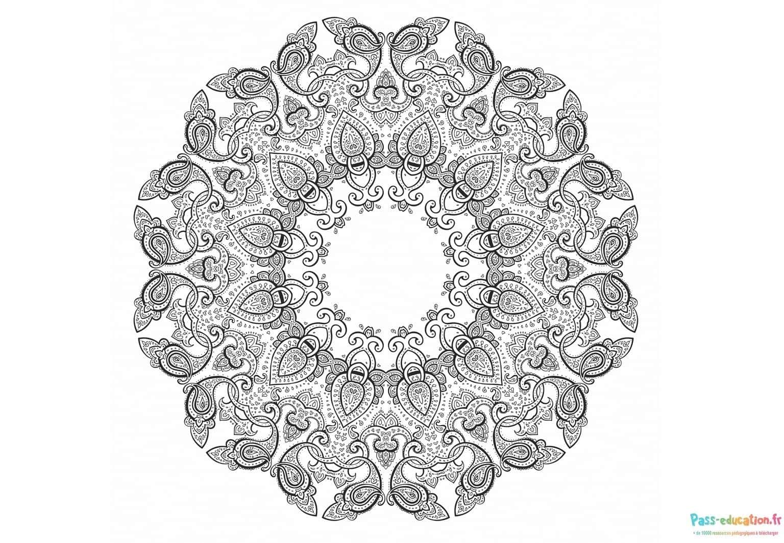 Mandala Paisley