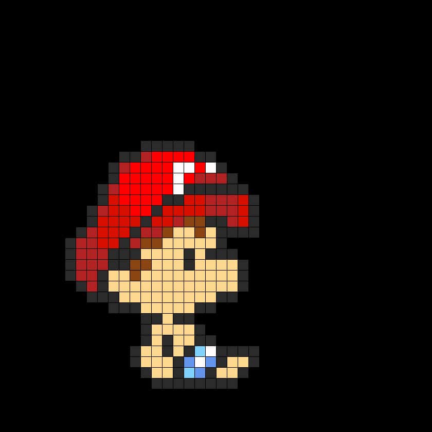 Mario pixel