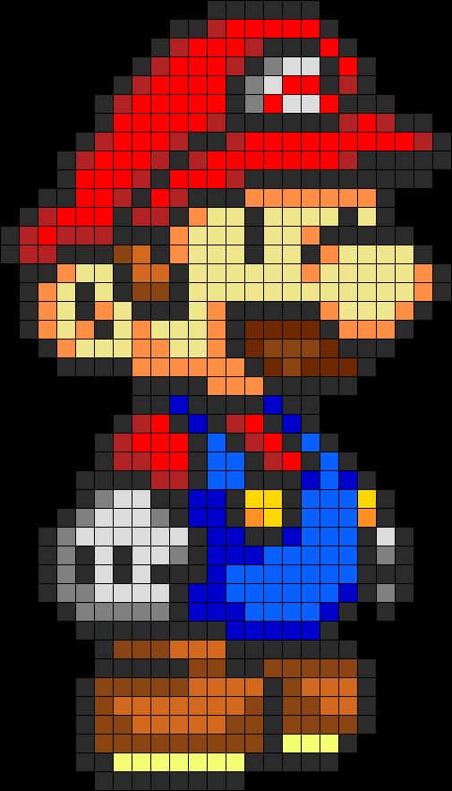 Mario pixel art