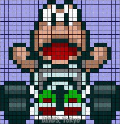 Mario en pixels