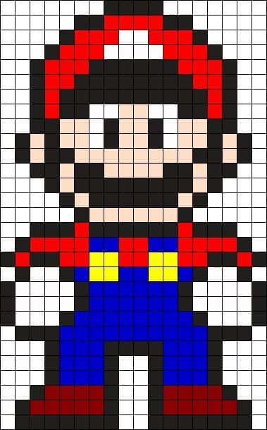 Mario en pixels