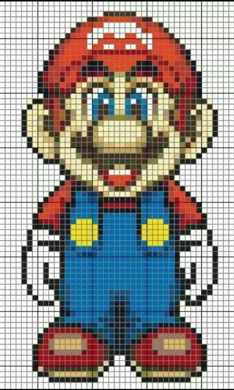 Mario pixel