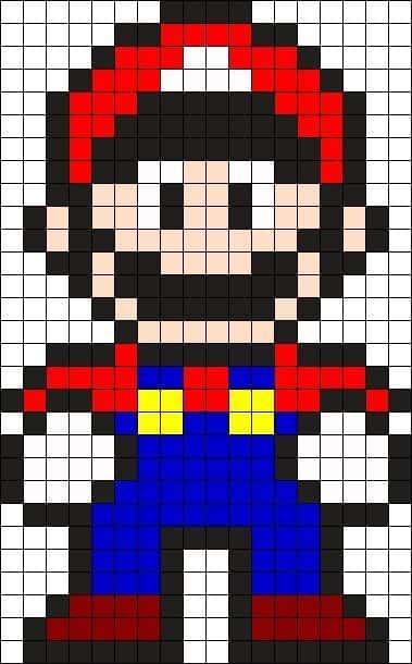 Mario pixel