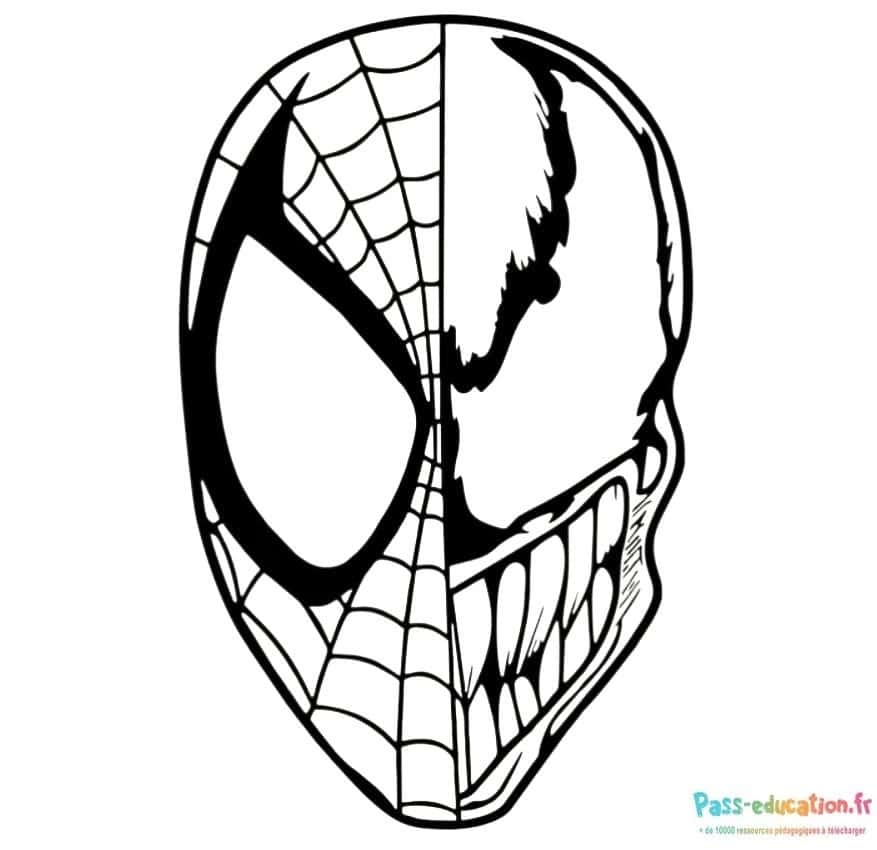 Demi-Spiderman Demi-Venom