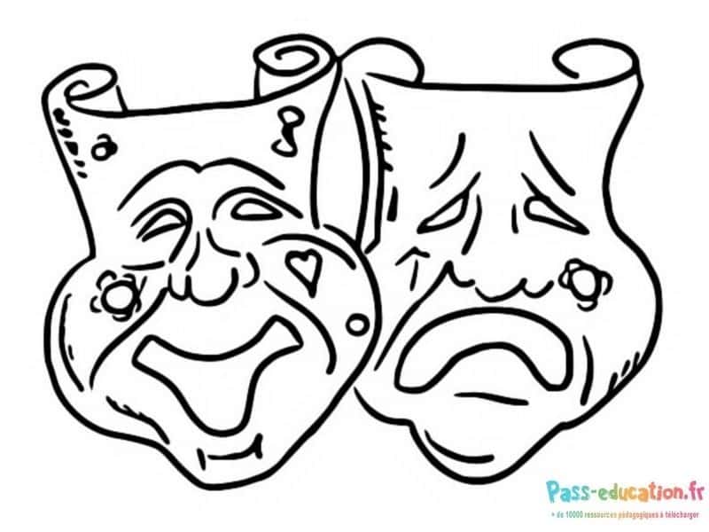 Masques de théâtre