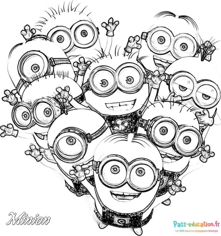 Foule de Minions