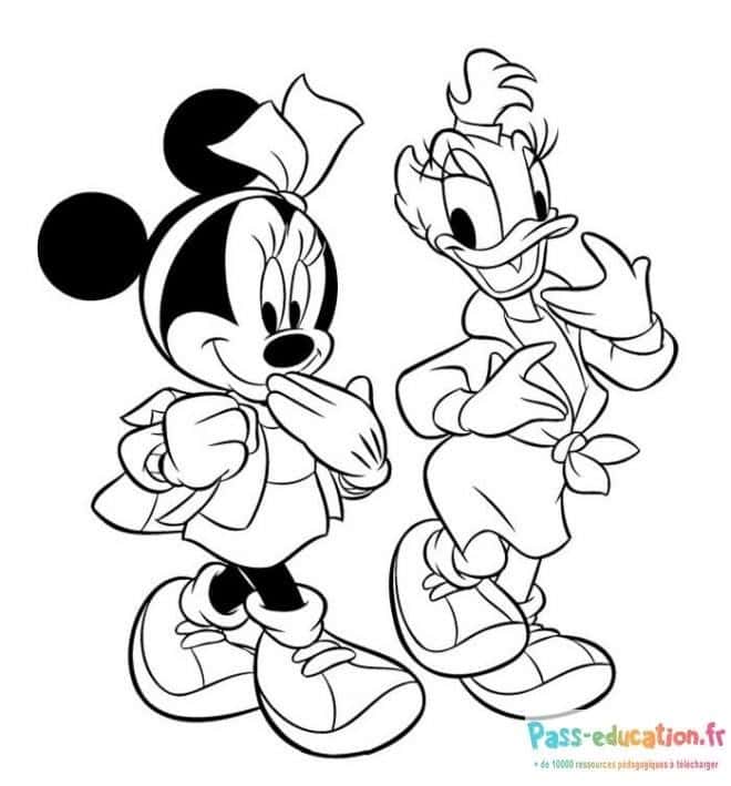 Minnie et Daisy