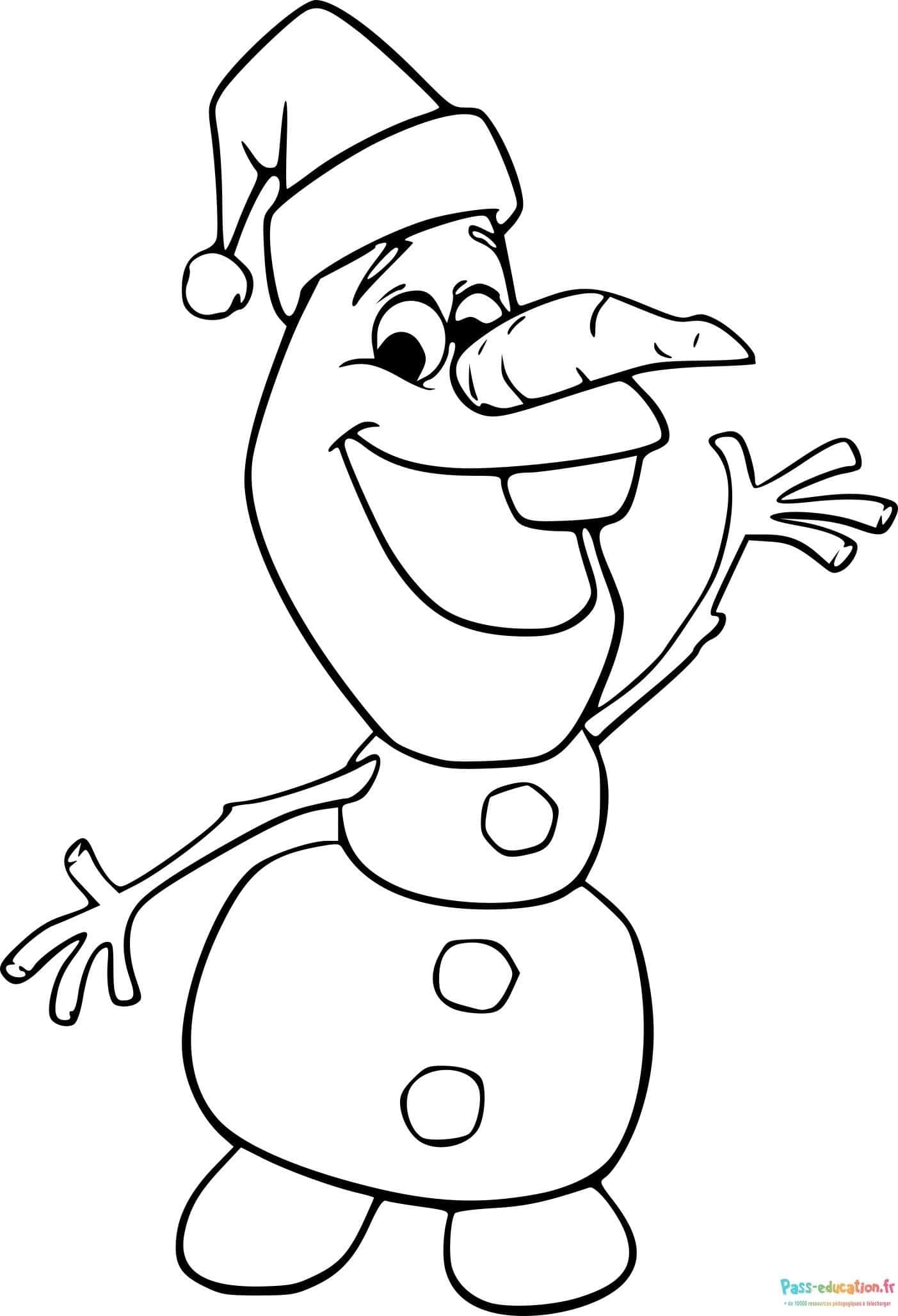 Olaf en hiver