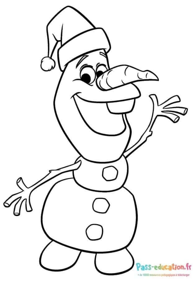 Olaf avec bonnet