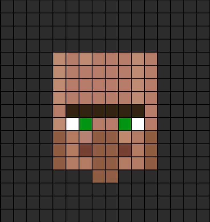 Visage pixelisé