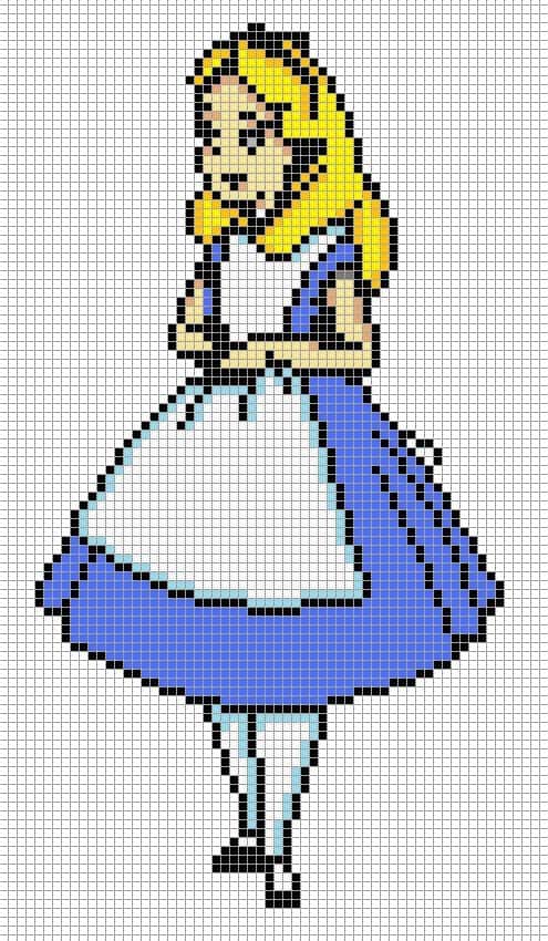 Princesse Alice coloriage gratuit à imprimer