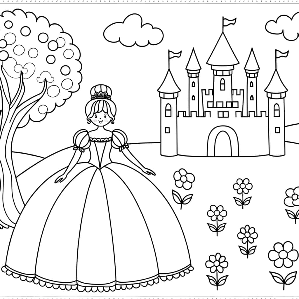 Princesse et château