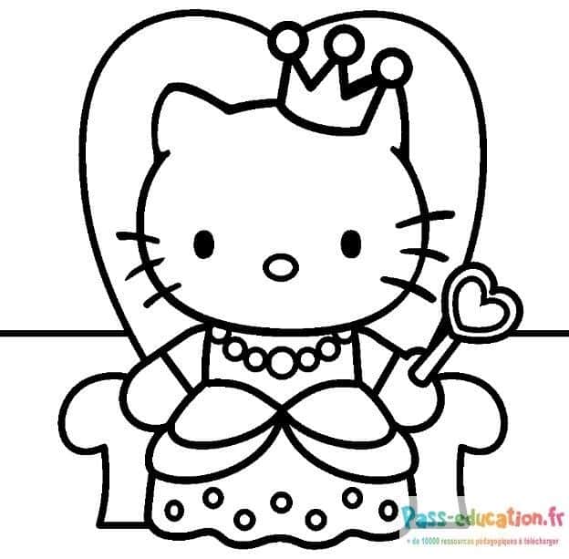 Hello Kitty princesse