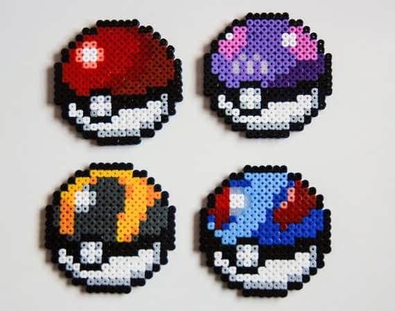 Pokéballs variées