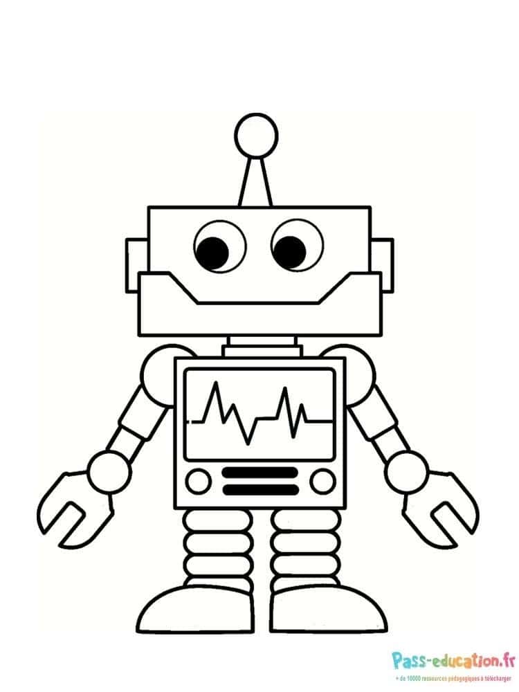 Robot souriant